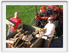 Stacking Wood