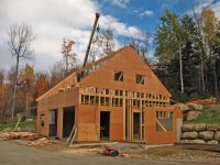 Hoisting the Ridge Beam