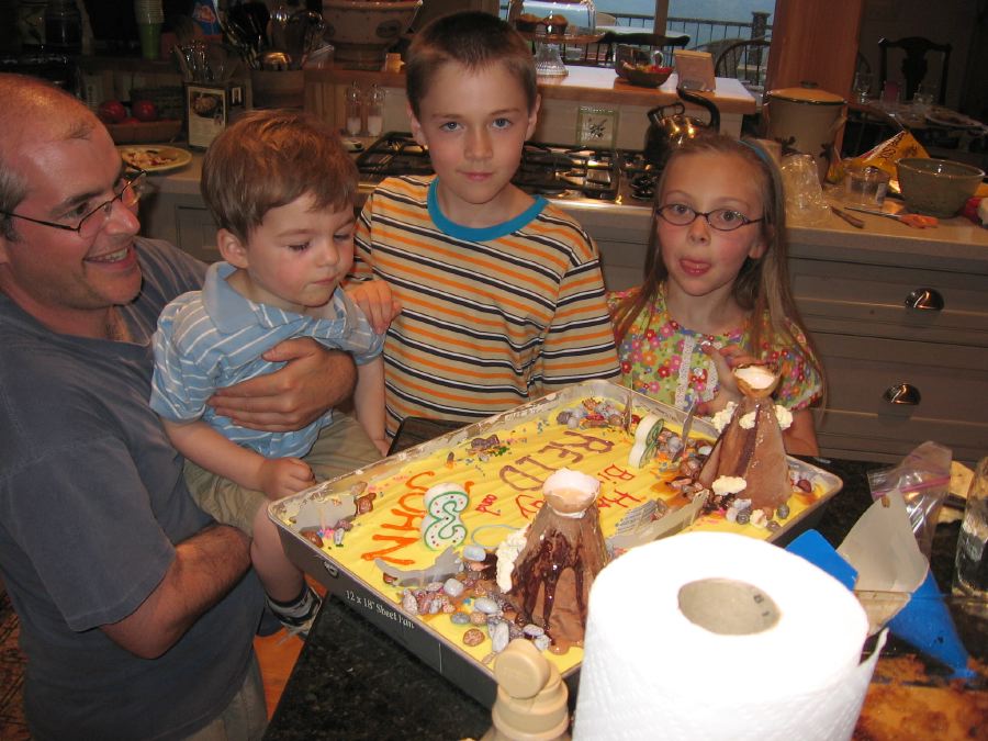 Volcano Cake