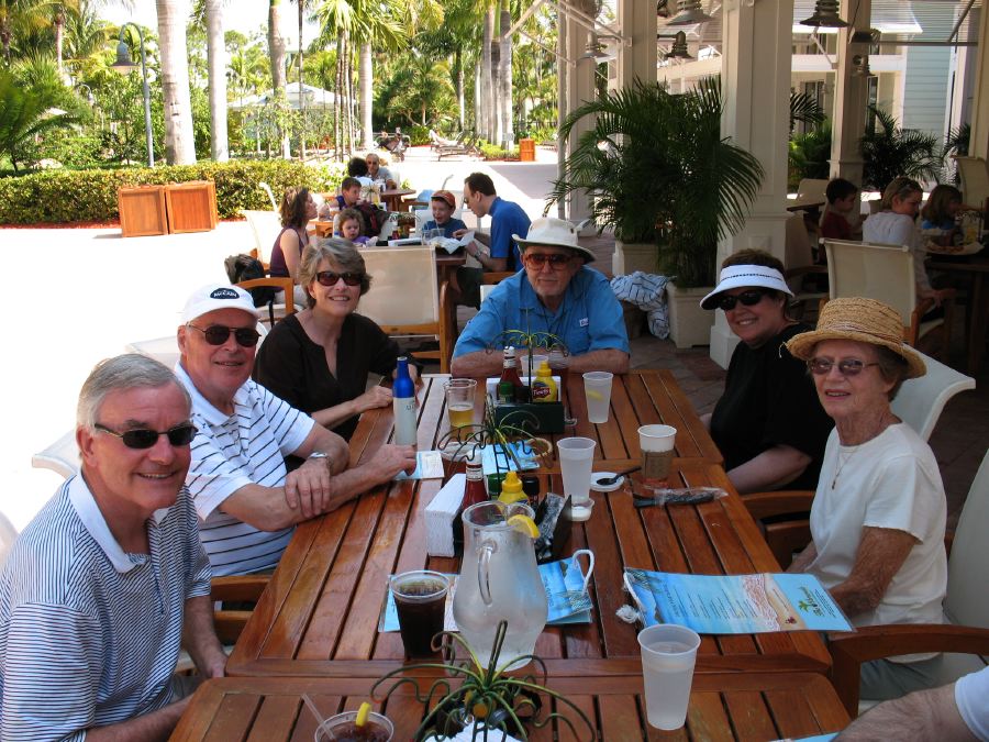 Lunch on the Veranda