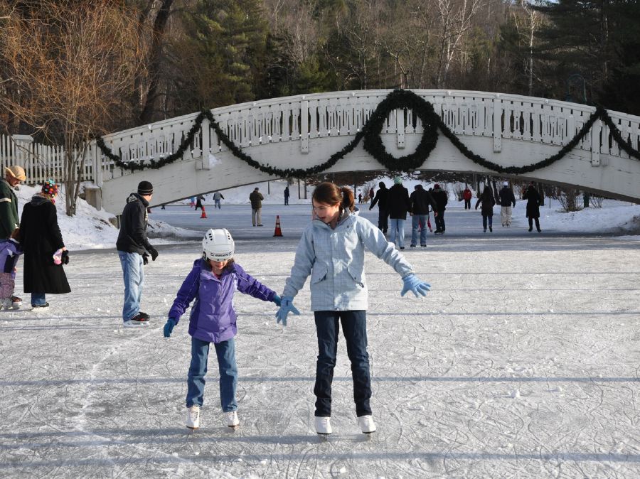 Skating at Nestlenook