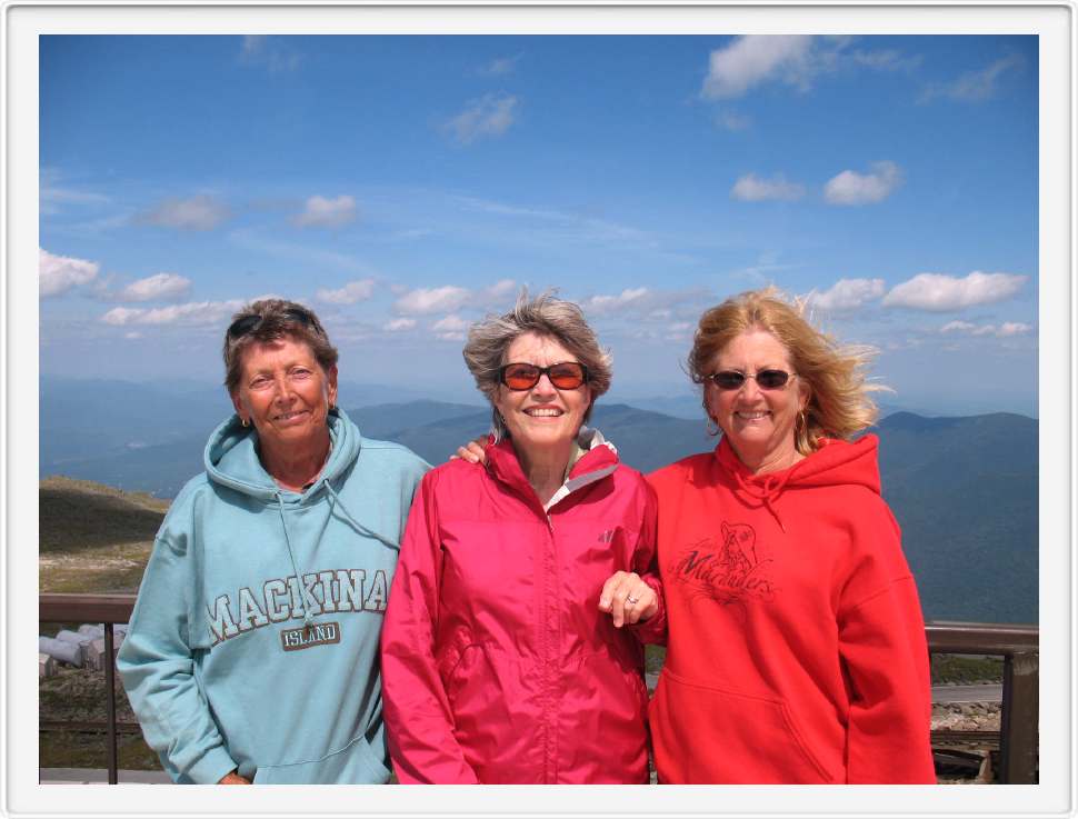 Gail & Sharon at The Top