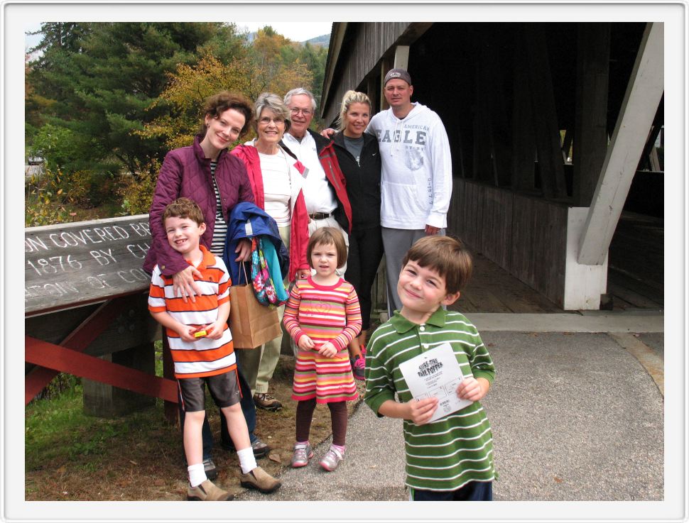 At the Jackson Covered Bridge