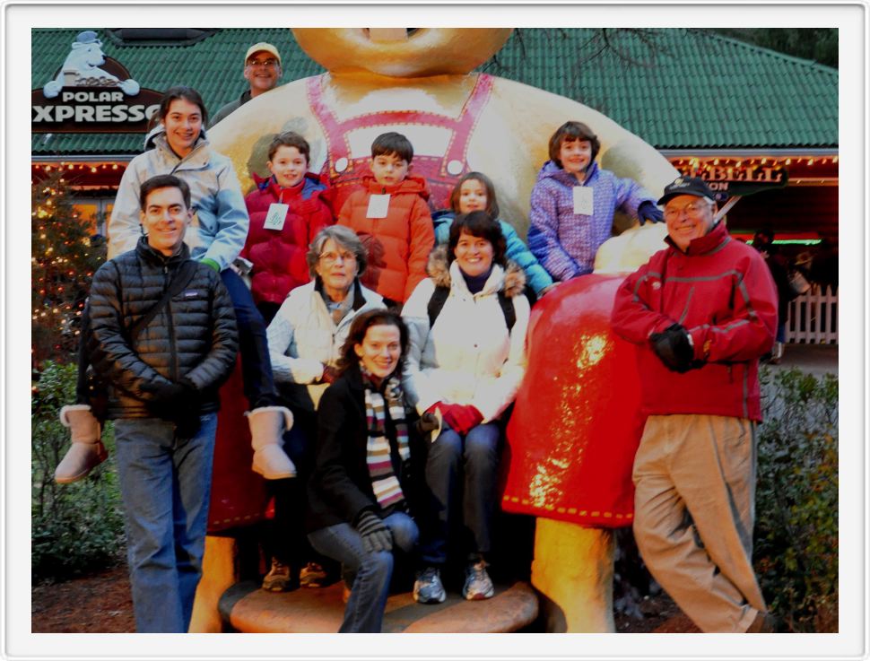 The Gang at Santa's Village