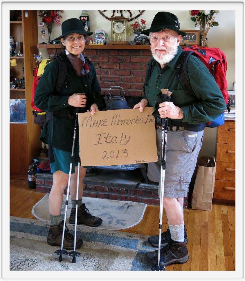 Bob & Deb Dressed for Hiking