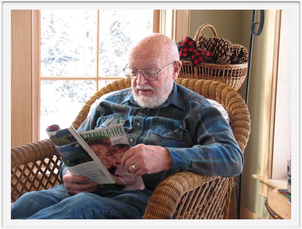 Bob Reading About Fred