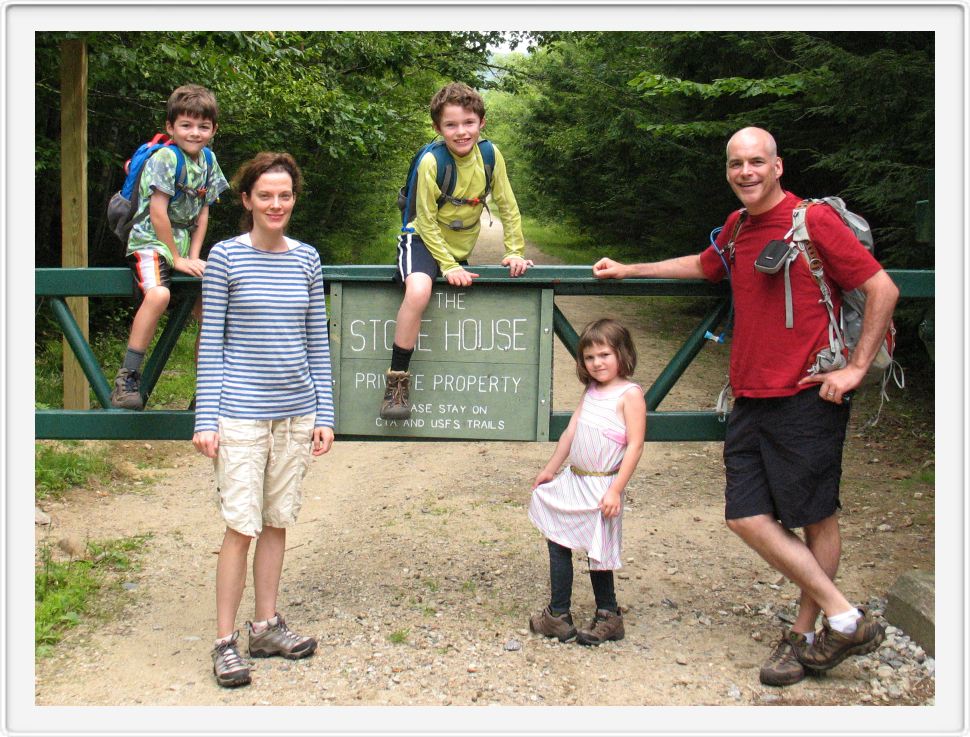 A Hiking Family