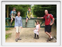 A Hiking Family