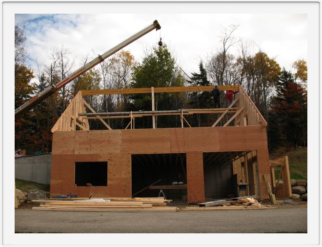 Shimming the Ridge Beam