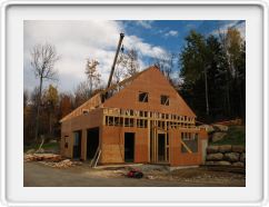 Hoisting the Ridge Beam