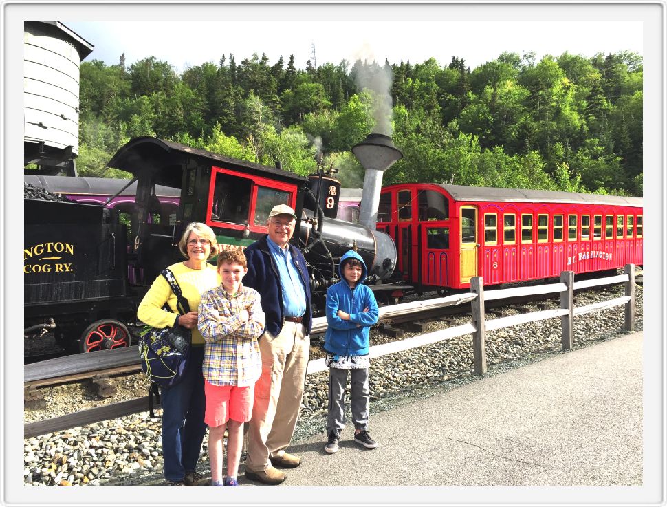 About to Board the Cog Railway