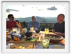 Cocktails on the Deck