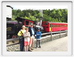 About to Board the Cog Railway